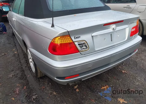 2004 BMW 325Ci z USA, uszkodzony, nr VIN WBABW33404PL30612